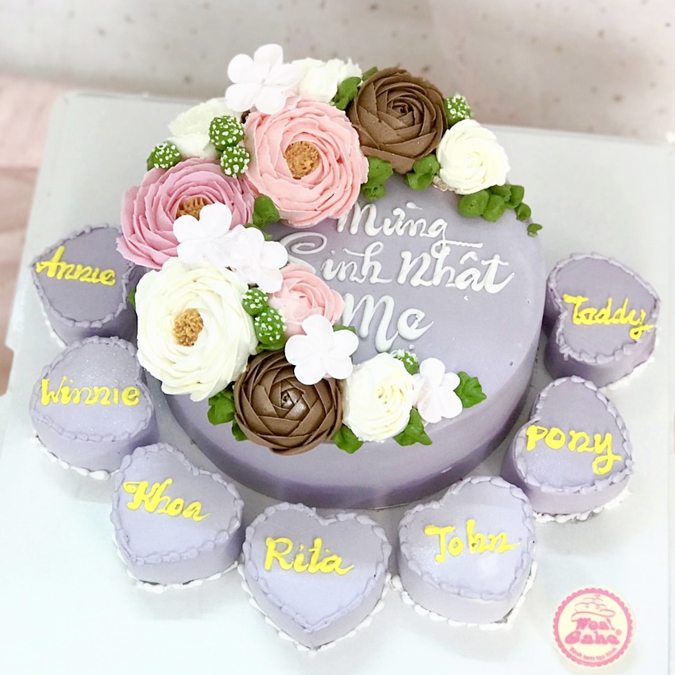 Bánh Kem Tạo Hình Hoa & Cupcake